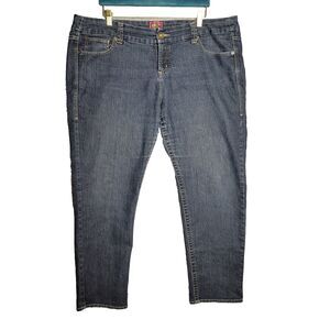Torrid Denim Straight Leg Jeans Womens Plus Sz 20 Curvy Cowgirl Preppy Work Pant
